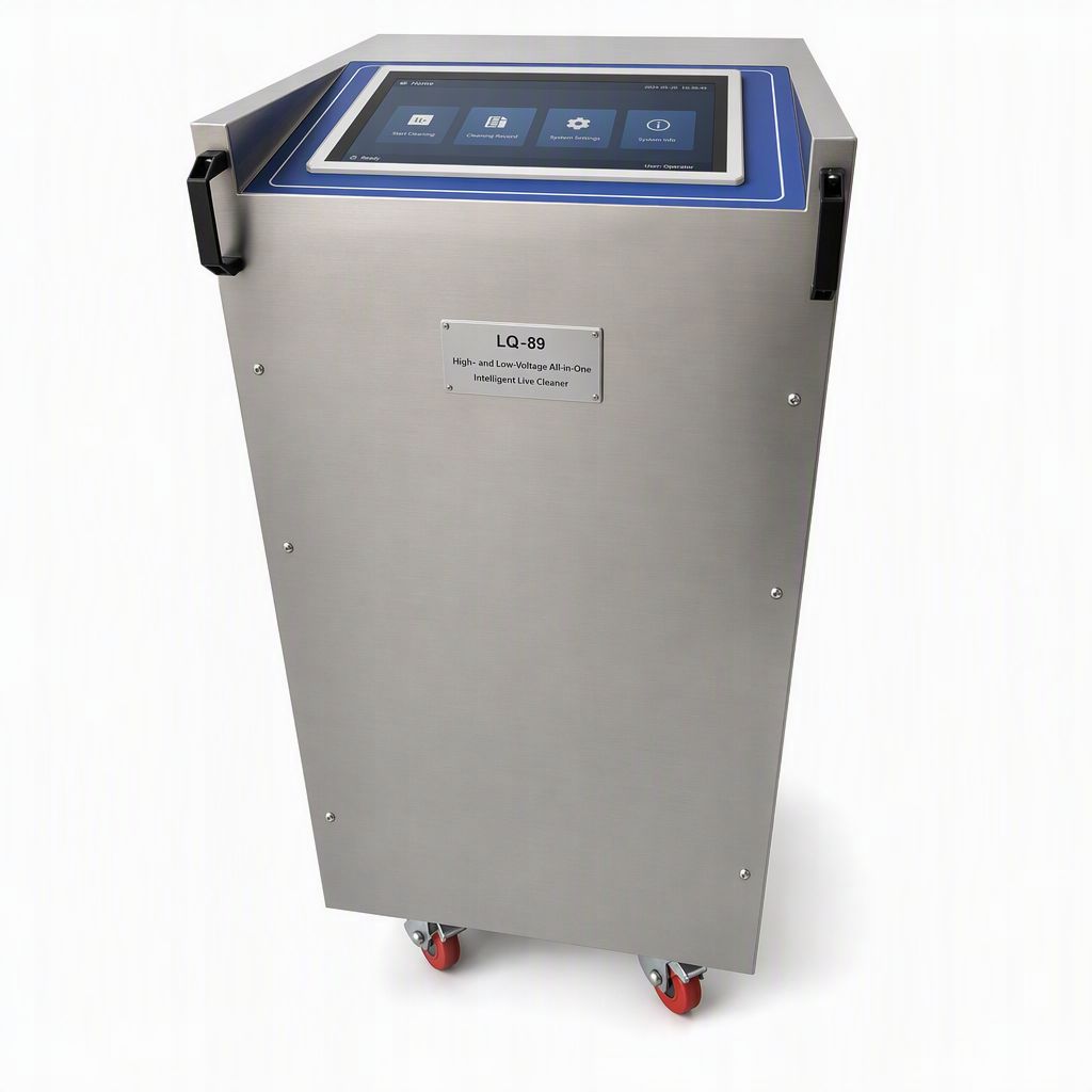 Lingli high-performance live cleaning machine in service